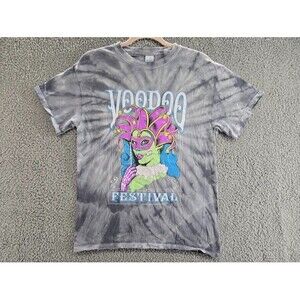 New Orleans Voodoo Festival Shirt Mens M 2019 Tie Dye Guns N Roses Post Malone